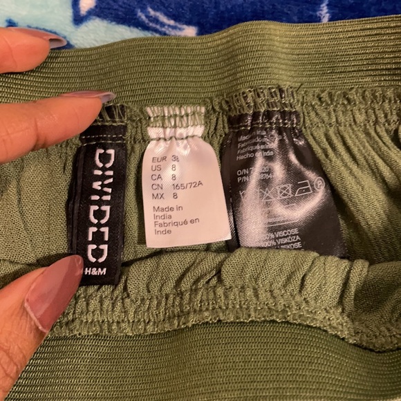 Divided H&M Army Green Skirt - Picture 2 of 5